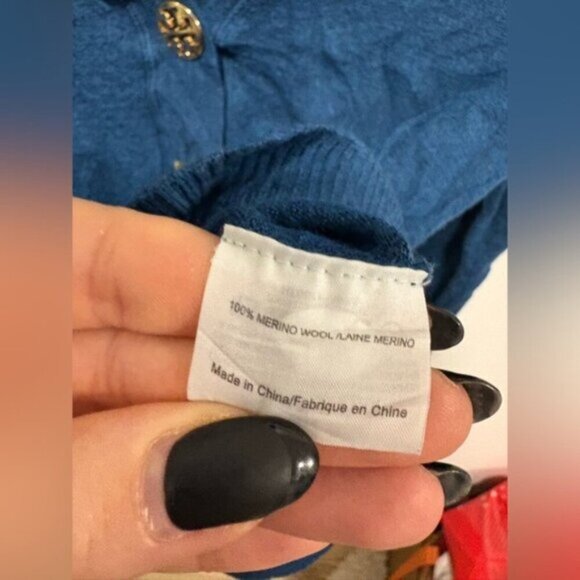 Tory Burch Marino wool cardigan (read description) - Picture 7 of 8